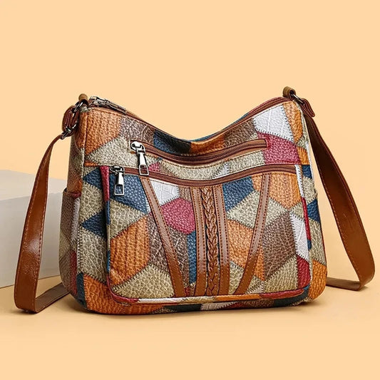 Samira™ - Elegante Handtasche mit Geometrischem Design