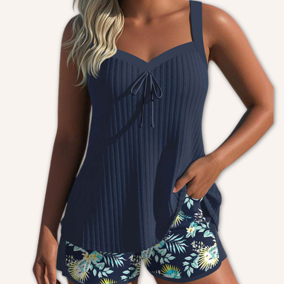 Briseis™ – Tankini-Set mit Blumenmuster