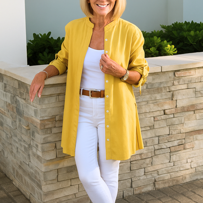 Margaret™ – Elegante Bluse mit Schleifenärmeln