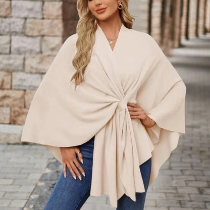 Sylora™ - Eleganter Warmer Poncho
