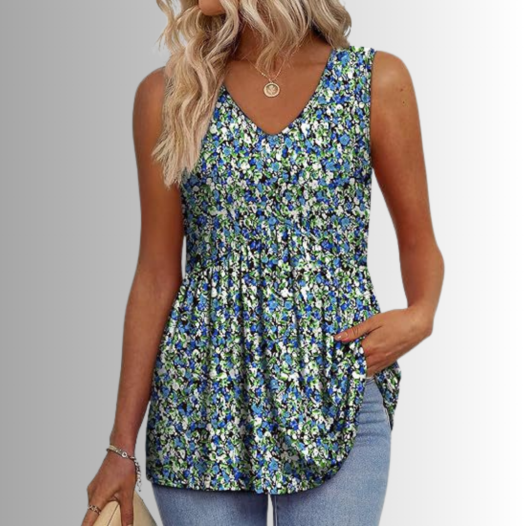 Peyton™ – Elegante & Alltagstaugliche Gemusterte Bluse