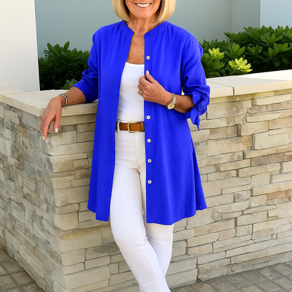 Margaret™ – Elegante Bluse mit Schleifenärmeln