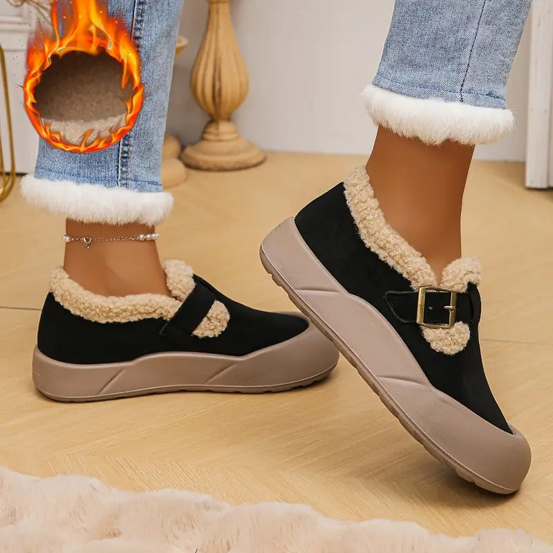 Flissia™ - Varma, Bequeme Damenschuhe mit Fleecefutter