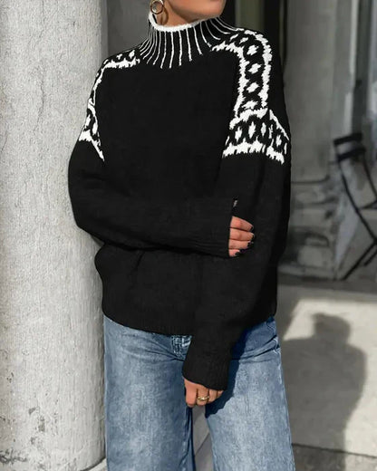 Fleecin™ - Entspannter & Warmer Strickpullover