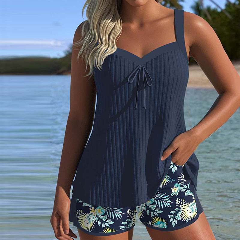 Briseis™ – Tankini-Set mit Blumenmuster