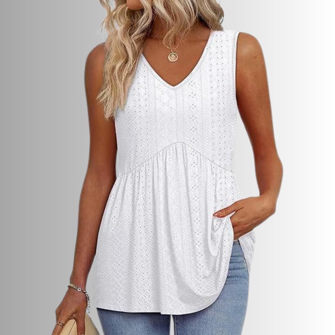 Peyton™ – Elegante & Alltagstaugliche Gemusterte Bluse