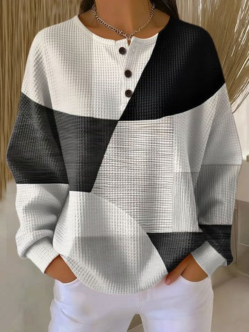 Annica™ - Alltagstauglicher Pullover in Luxuriöser Ästhetik